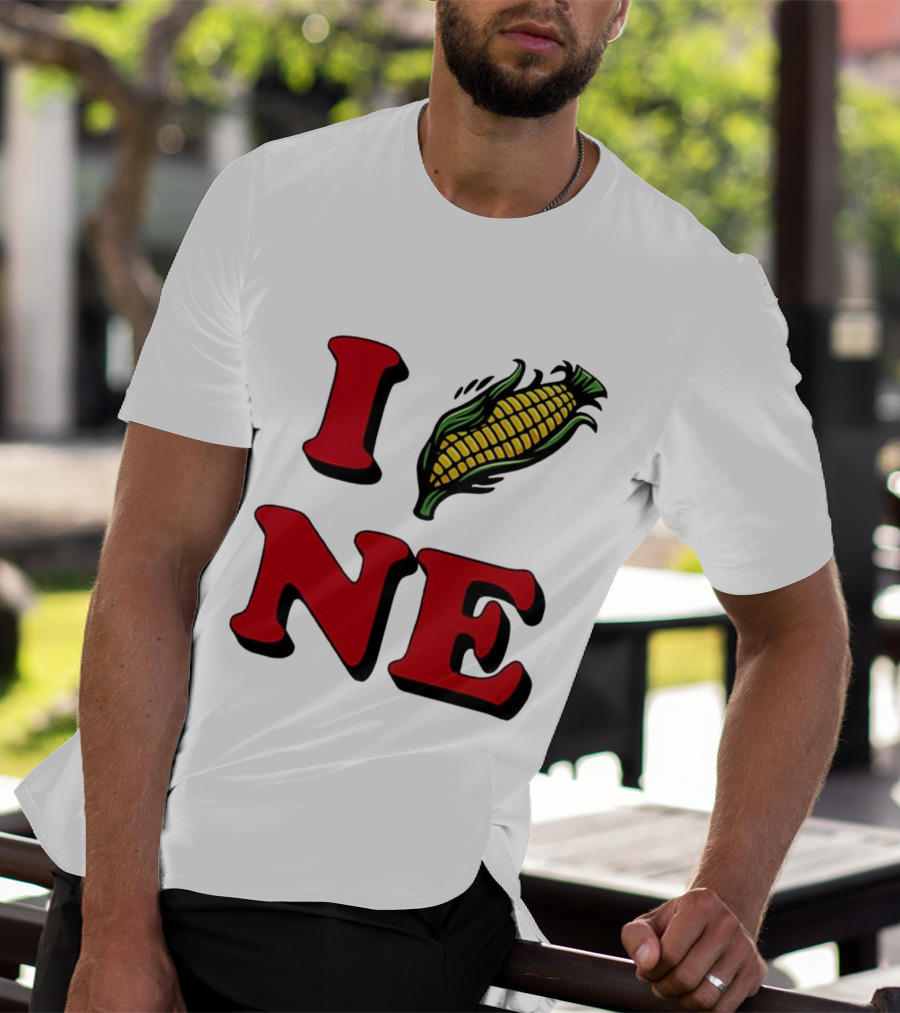 I Corn Ne University Of Nebraska Cornhuskers T-Shirt
