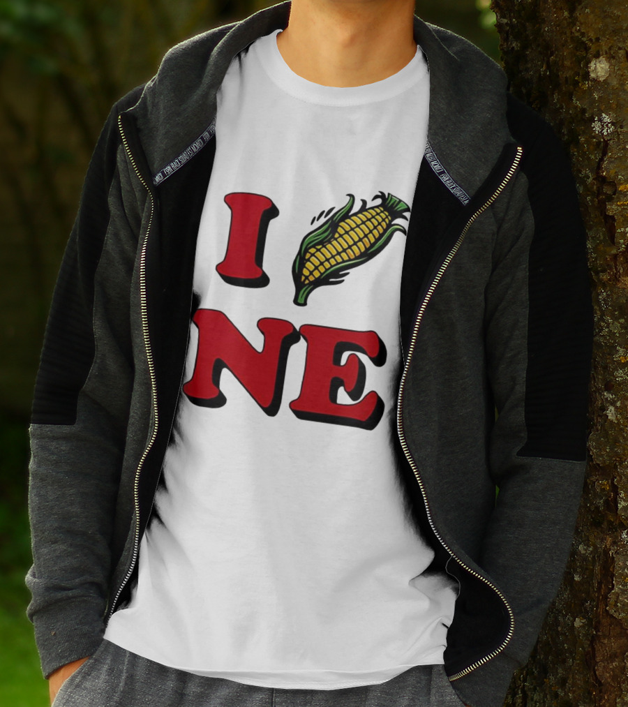 I Corn Ne University Of Nebraska Cornhuskers T-Shirt
