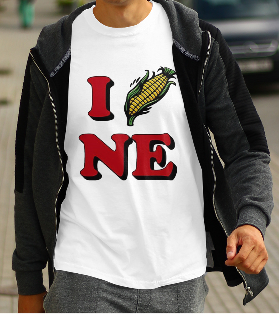 I Corn Ne University Of Nebraska Cornhuskers T-Shirt