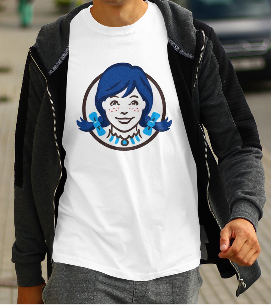Wendy’s Blue Hair Toronto Blue Jays Fan Apparel T-Shirt