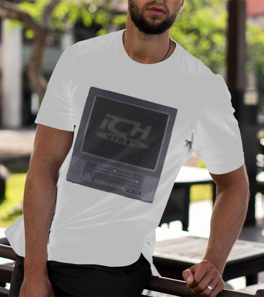 ICHpig Vintage TV Screen Iconic Design T-Shirt