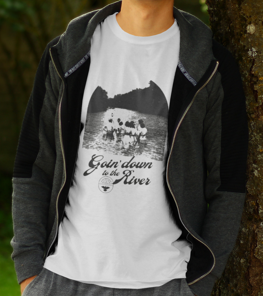 Goin' Down To The River Baptism Scene T-Shirt