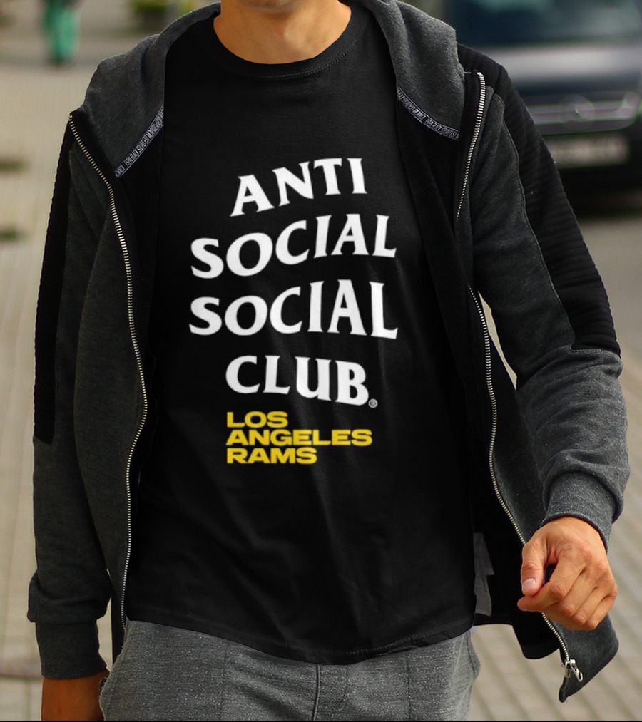 Anti Social Social Club Los Angeles Rams T-Shirt