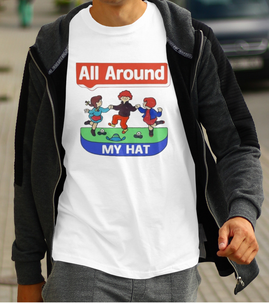 All Around My Hat Dancing Trio Art T-Shirt