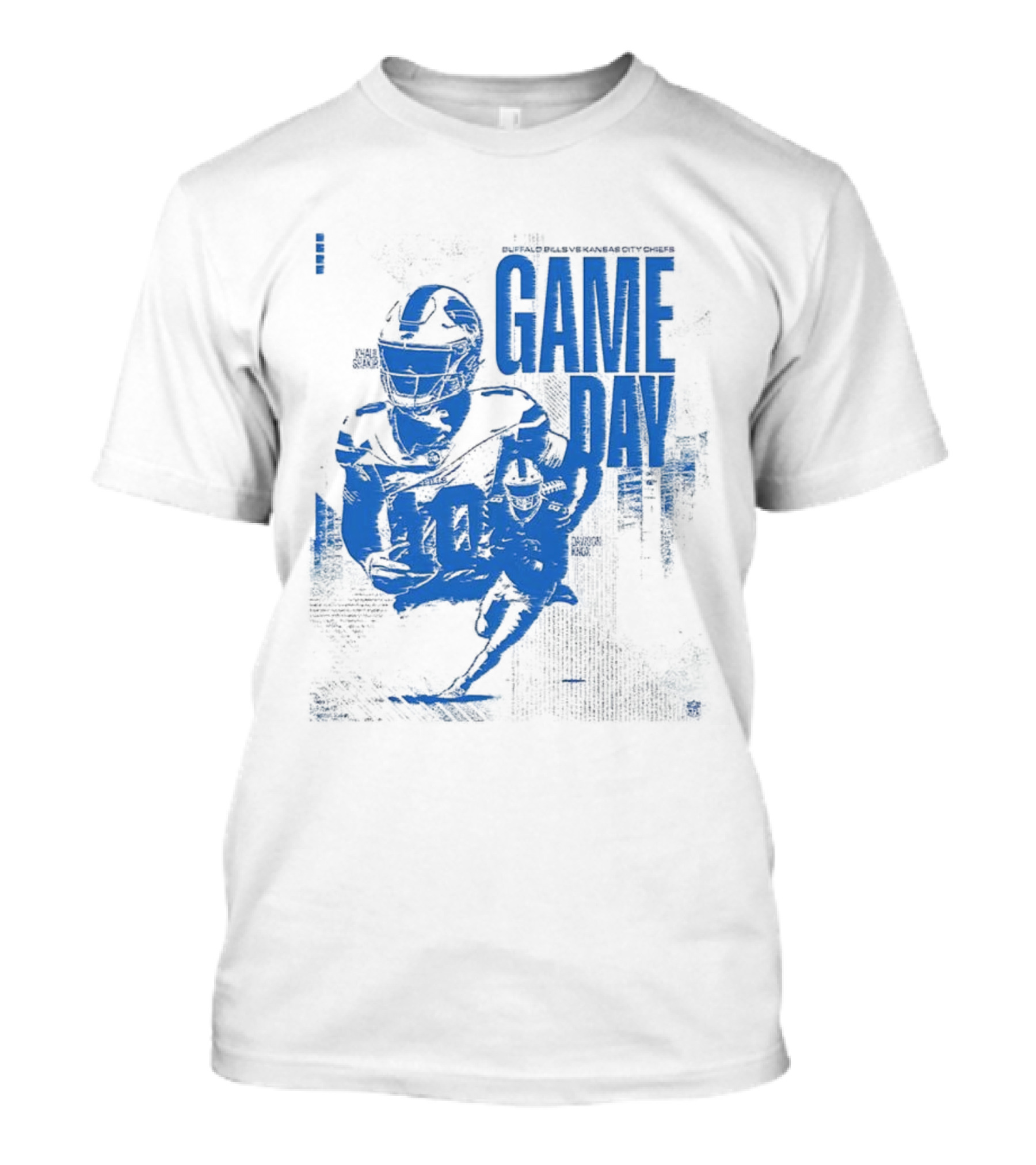 Buffalo Bills Vs Kansas City Chiefs 2025 NFL Game Day Matchup Highlights T-Shirt