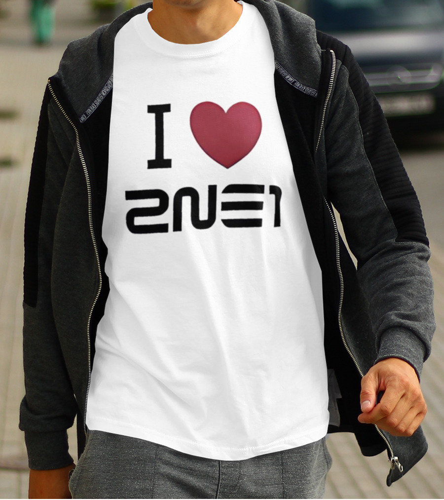 I Love 2NE1 K-pop Legend Iconic South Korean Girl Group T-Shirt