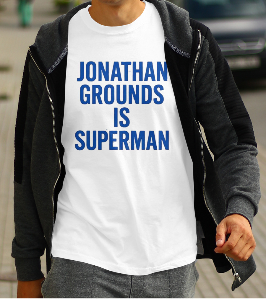 Jonathan Grounds Is Superman T-Shirt