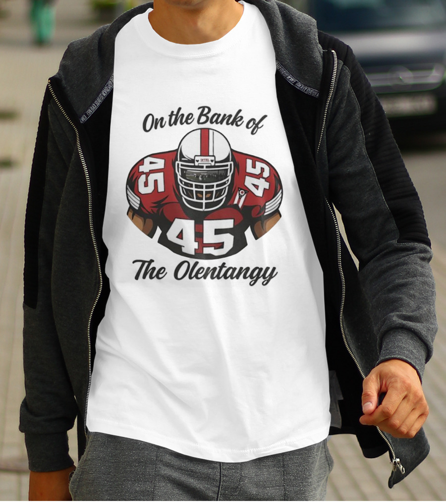 Ohio State University Player 45 On The Bank Of The Olentangy T-Shirt