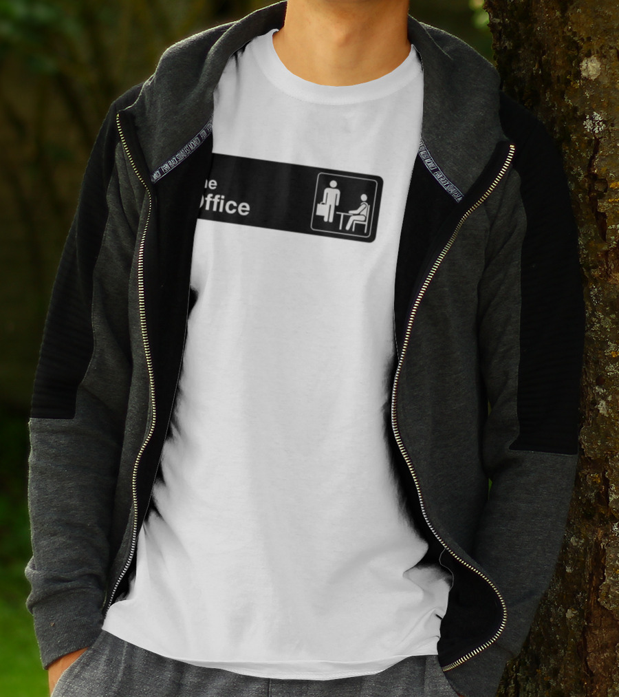 The Office Black And White Iconic Symbol Design T-Shirt