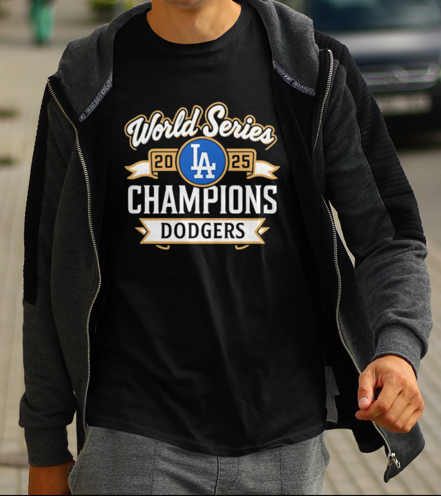 LA Dodgers 2025 World Series Champions T-Shirt