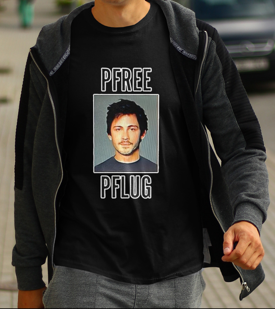 Pfree Pflug Only Murders In The Building Logan Lerman T-Shirt