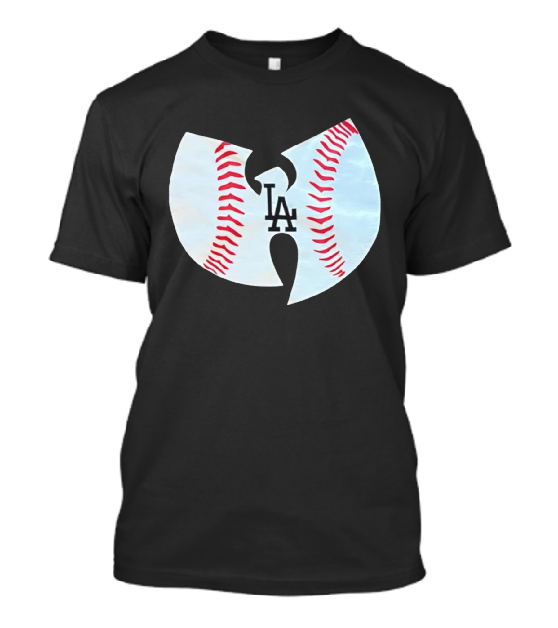 Los Angeles Dodgers Wu Tang Clan Baseball Collaboration T-Shirt