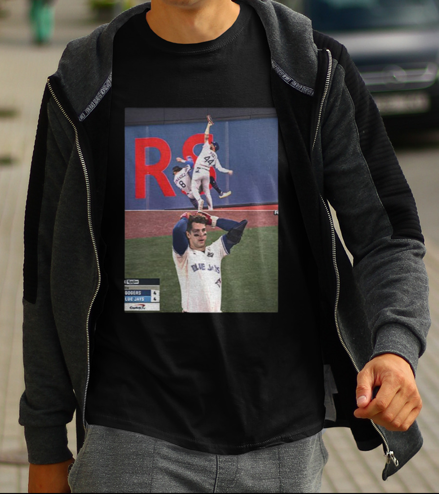 Los Angeles Dodgers Blue Jays Epic World Series Catch 2025 T-Shirt