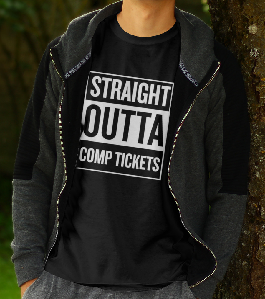 Straight Outta Comp Tickets Retro T-Shirt