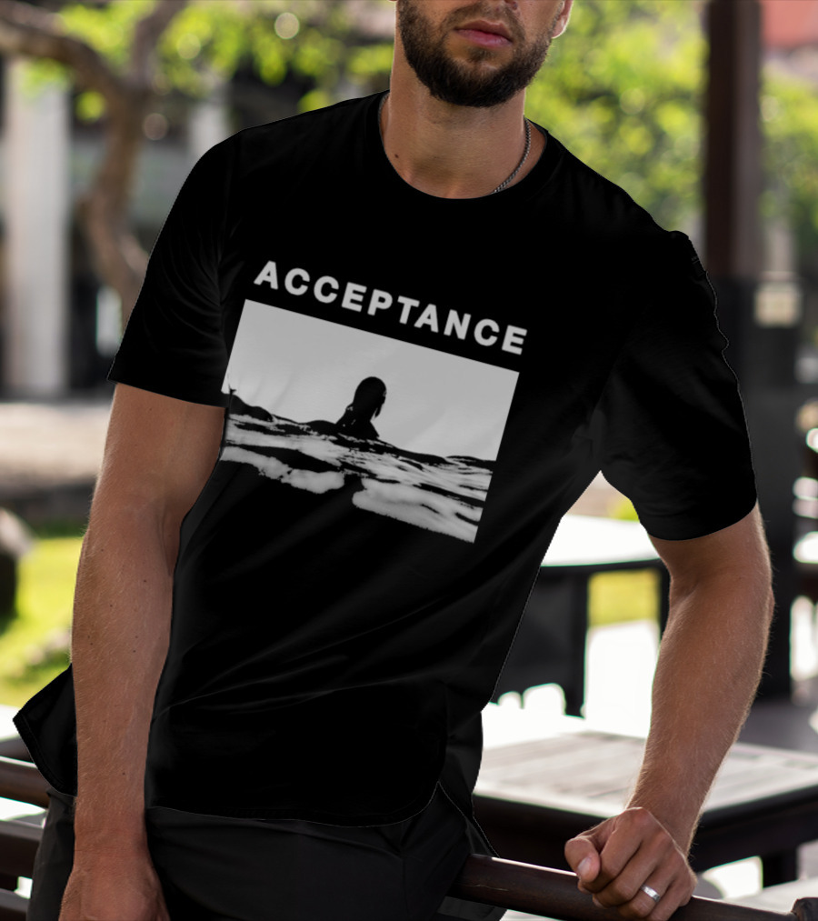 ACCEPTANCE Wild Free Ocean Silhouette T-Shirt
