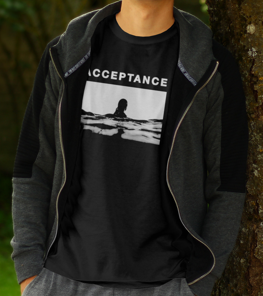 ACCEPTANCE Wild Free Ocean Silhouette T-Shirt