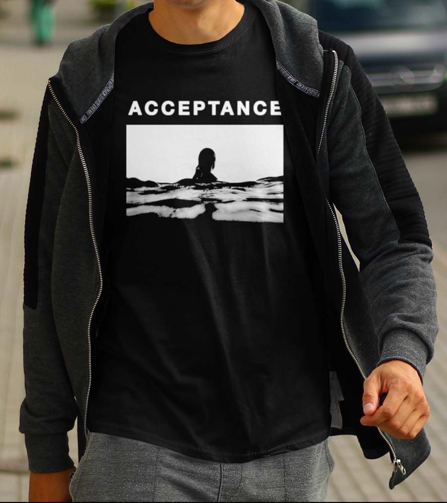 ACCEPTANCE Wild Free Ocean Silhouette T-Shirt