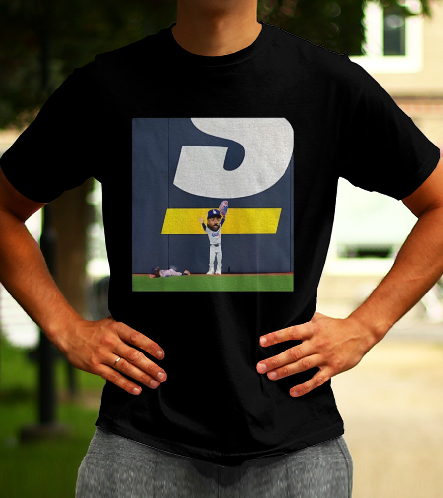 Andy Pages Catch World Series 2025 Champs Los Angeles Dodgers Victory Celebration T-Shirt