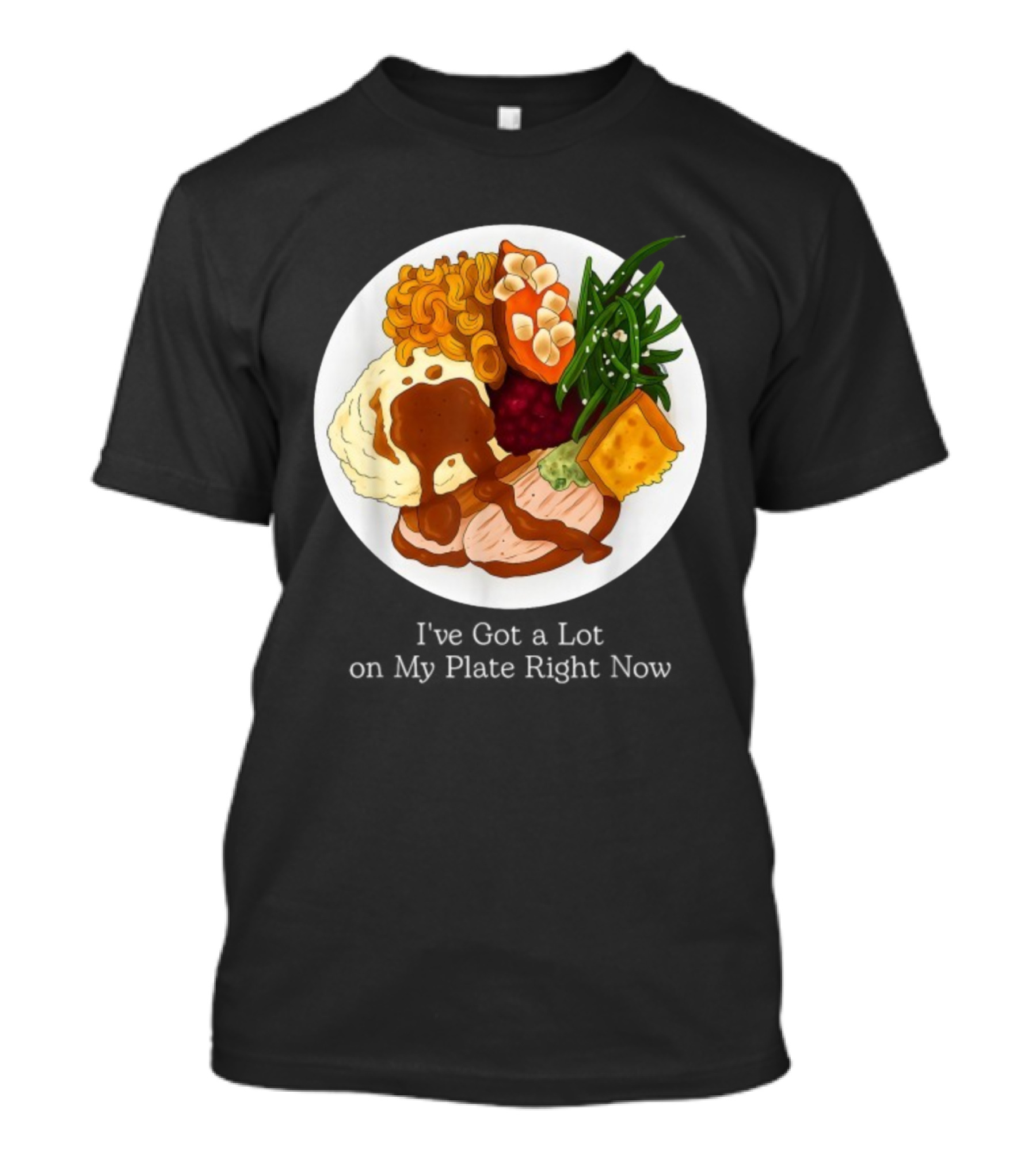 Thanksgiving Dinner I’ve Got A Lot On My Plate T-Shirt
