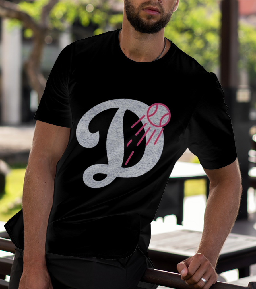Los Angeles Dodgers Deceptor Baseball D Logo T-Shirt