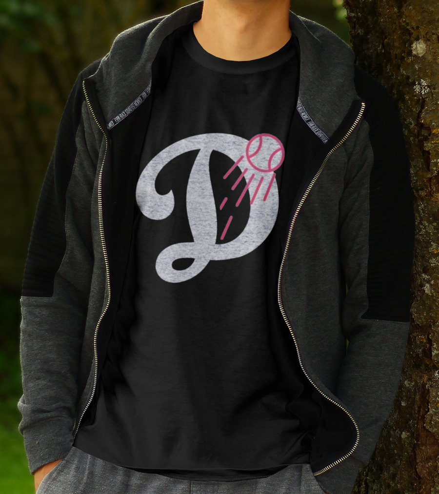 Los Angeles Dodgers Deceptor Baseball D Logo T-Shirt