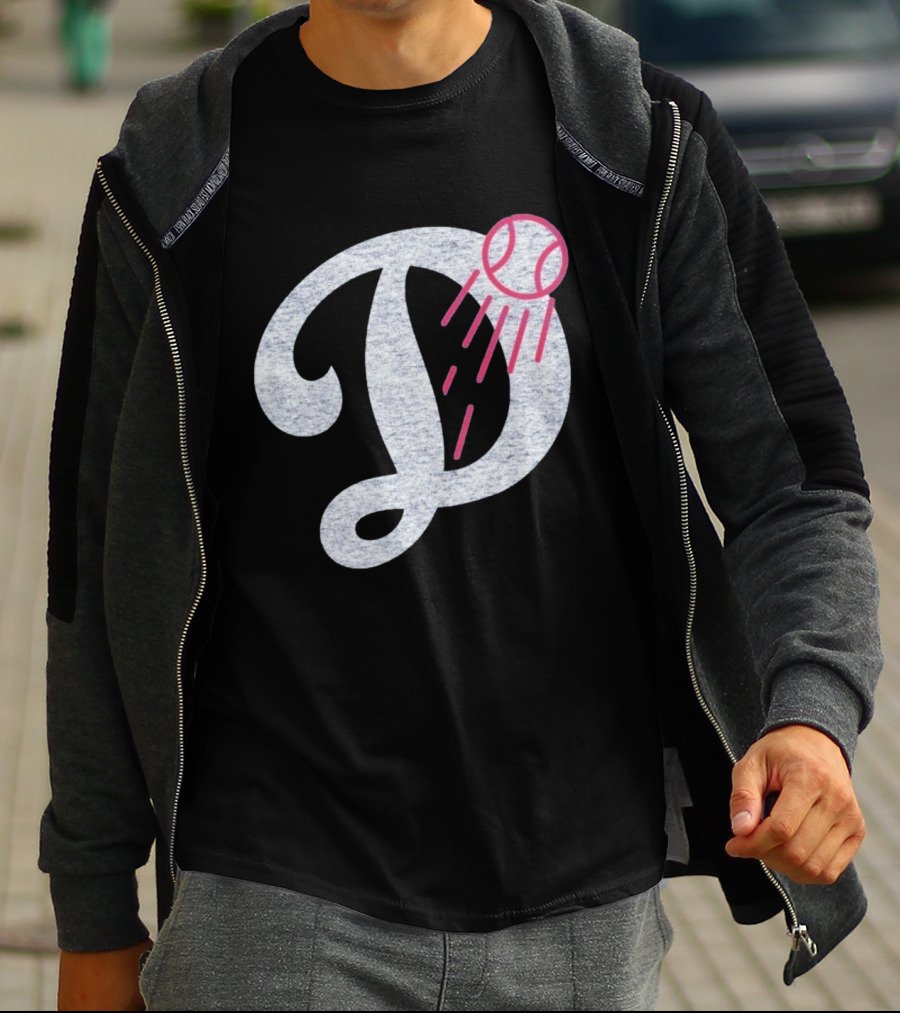 Los Angeles Dodgers Deceptor Baseball D Logo T-Shirt