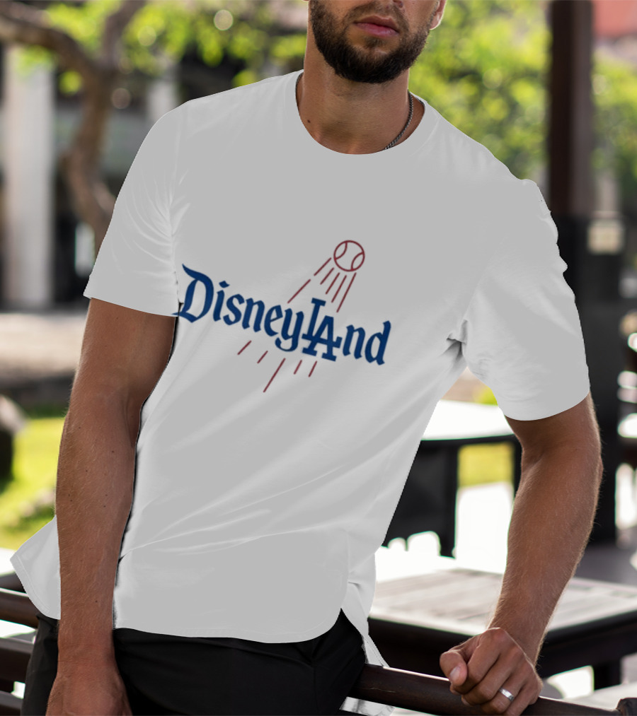 Disneyland LA Baseball Dodgers T-Shirt
