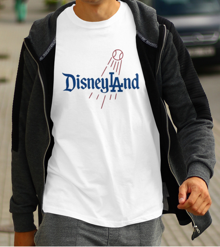 Disneyland LA Baseball Dodgers T-Shirt
