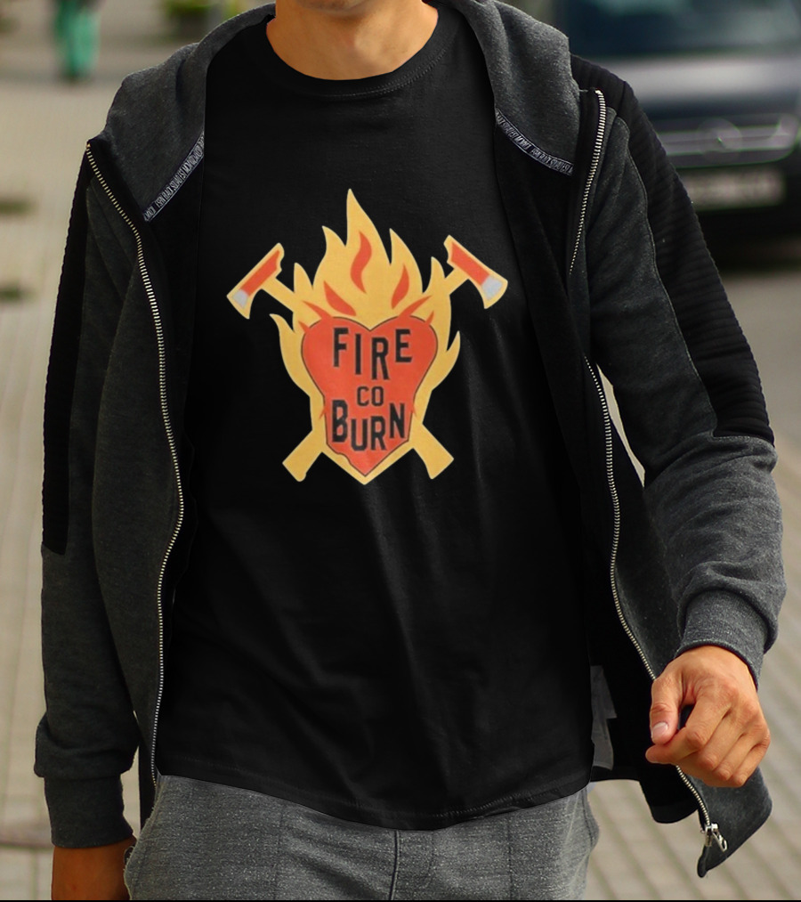 Fire Country Sharon Fire Co Burn Axes And Flames T-Shirt