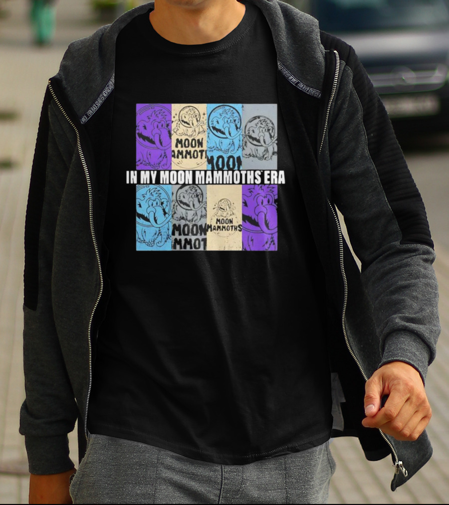 Erie SeaWolves Moon Mammoths Era 108 T-Shirt