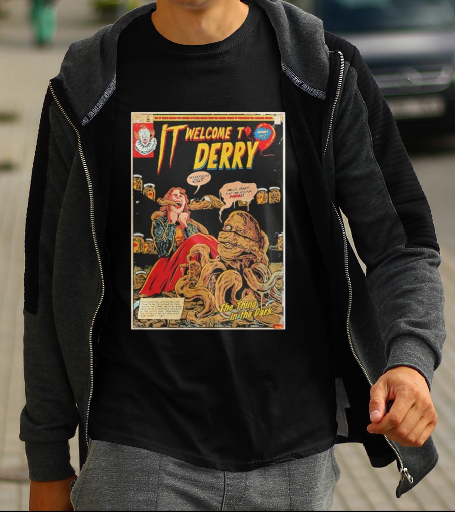 IT Welcome To Derry Season 1 Number 2 The Thing In The Dark Comic 2025 T-Shirt