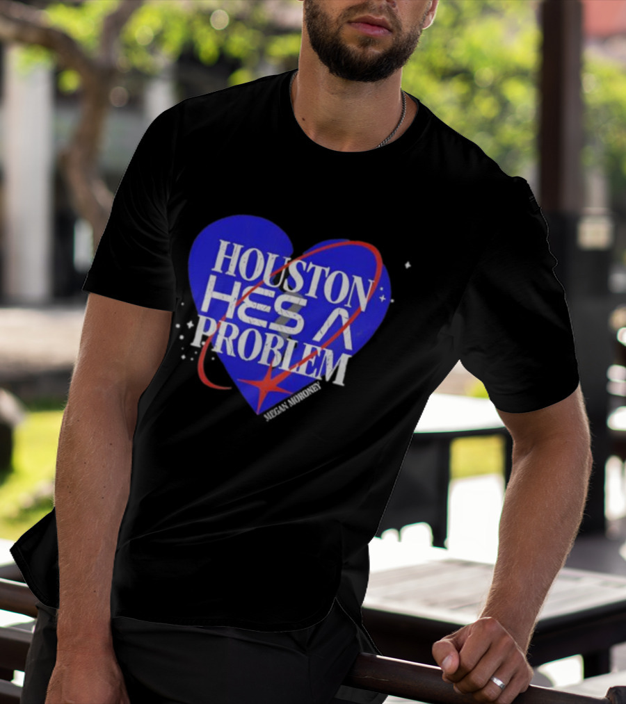 Houston He’s A Problem Heart Tour Graphic T-Shirt