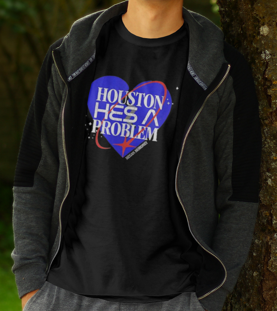 Houston He’s A Problem Heart Tour Graphic T-Shirt