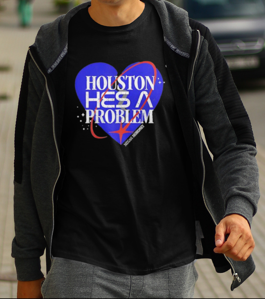 Houston He’s A Problem Heart Tour Graphic T-Shirt