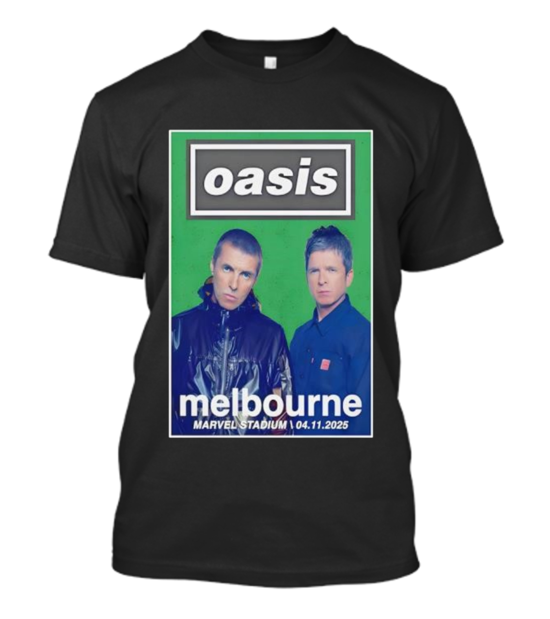 Oasis Melbourne November 4 2025 Marvel Stadium T-Shirt
