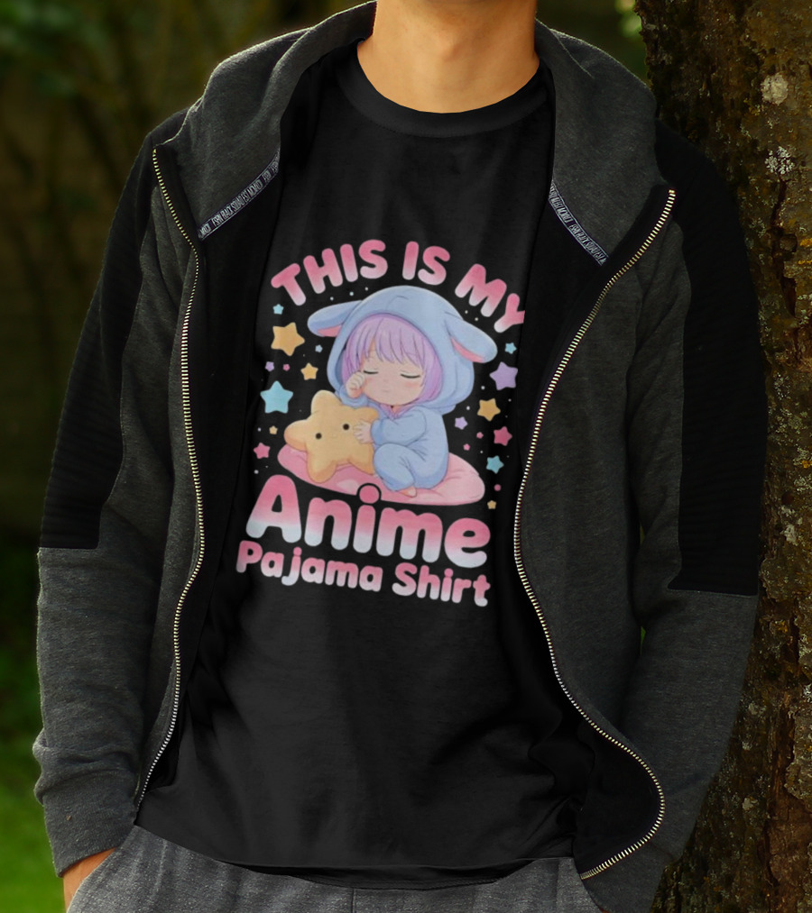 This Is My Anime Pajama Cute Sleeping Girl Kawaii T-Shirt
