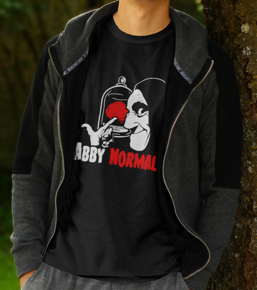 Abby Normal Red Brain Young Frankenstein Character настрой T-Shirt