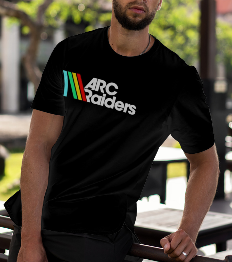 ARC Raiders Multicolor Retro Text Design T-Shirt