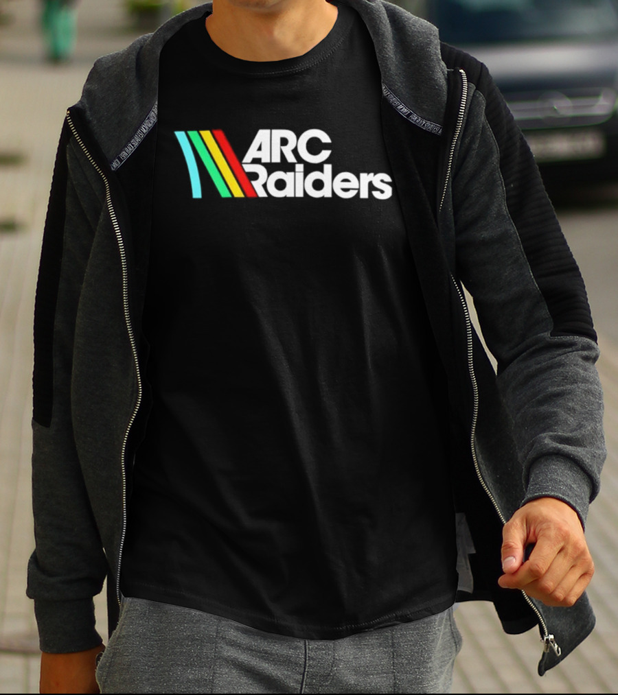 ARC Raiders Multicolor Retro Text Design T-Shirt