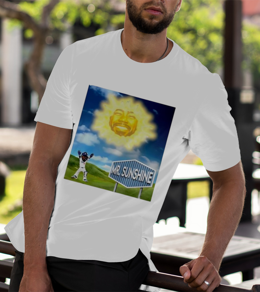 Dodgers Celebration Mini Mr. Sunshine LA Baseball Player T-Shirt