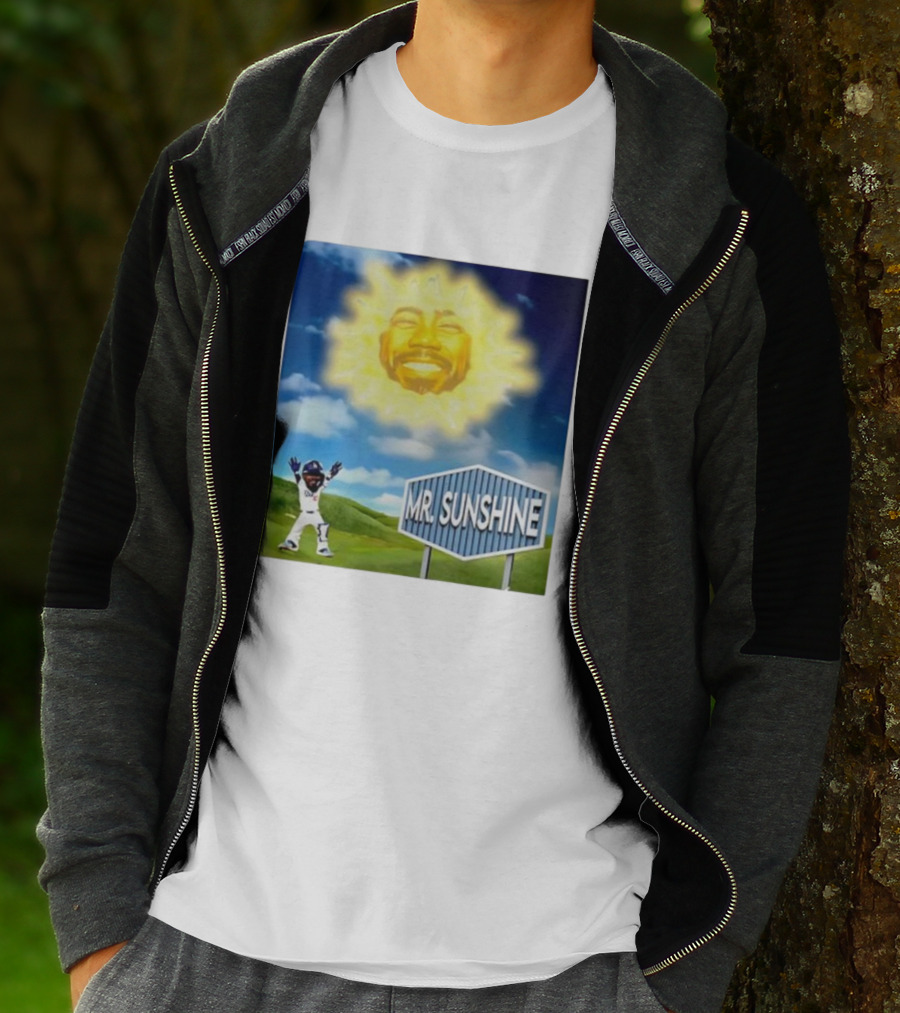 Dodgers Celebration Mini Mr. Sunshine LA Baseball Player T-Shirt
