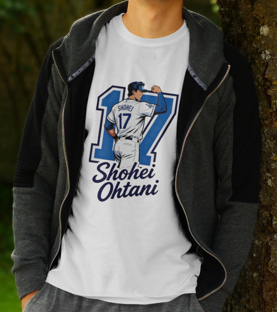 Shohei Ohtani 17 Los Angeles Dodgers Fan Gear T-Shirt
