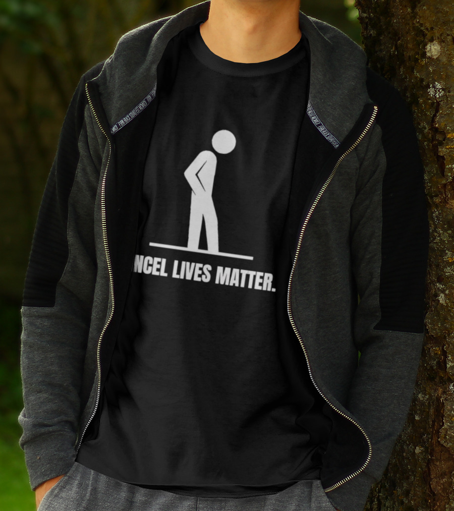 Incel Lives Matter Stick Figure Symbol T-Shirt