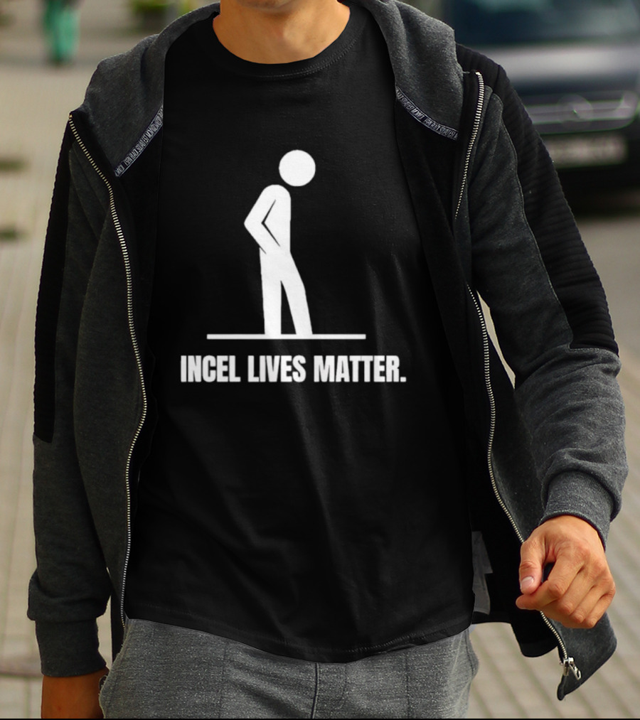 Incel Lives Matter Stick Figure Symbol T-Shirt