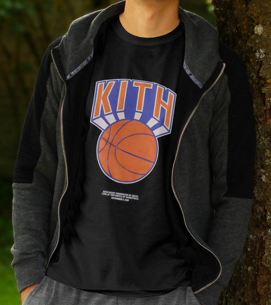 Kith New York Knicks Retro NY Nelson Basketball T-Shirt