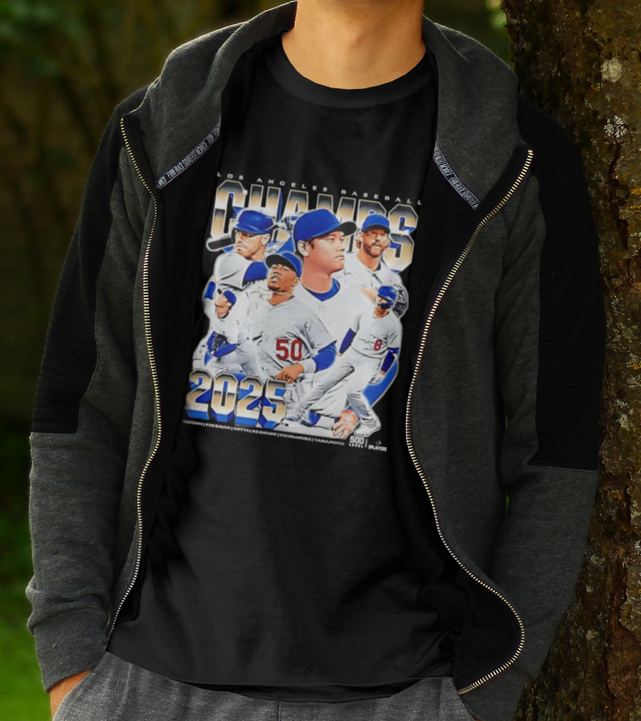 Los Angeles Baseball Champs 2025 Vintage T-Shirt