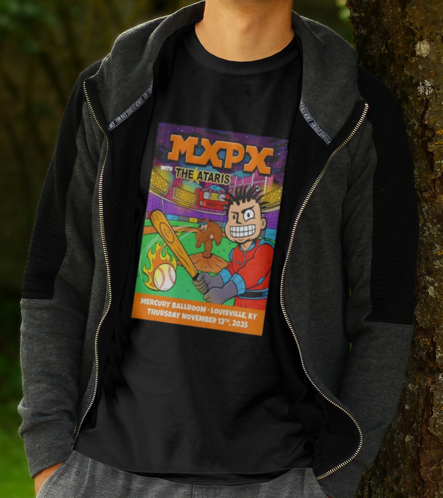 MXPX With The Ataris Concert Nov 13 2025 Mercury Ballroom Louisville KY T-Shirt