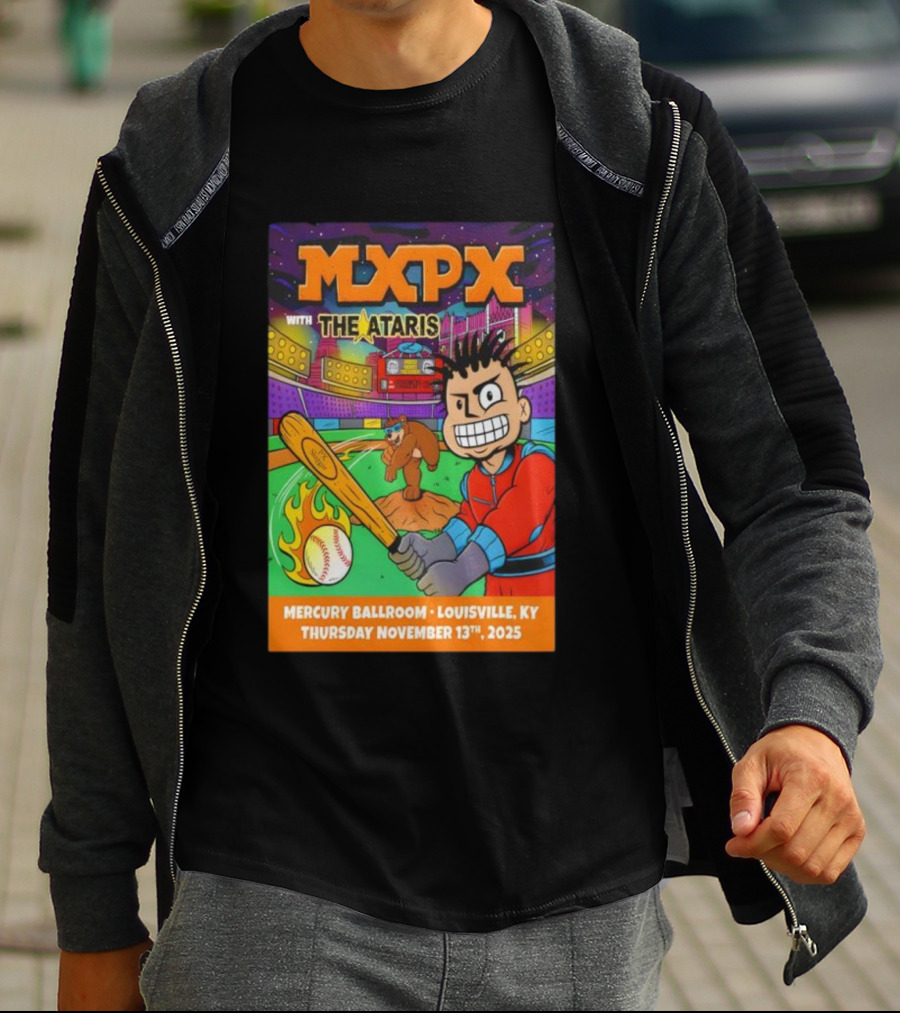 MXPX With The Ataris Concert Nov 13 2025 Mercury Ballroom Louisville KY T-Shirt