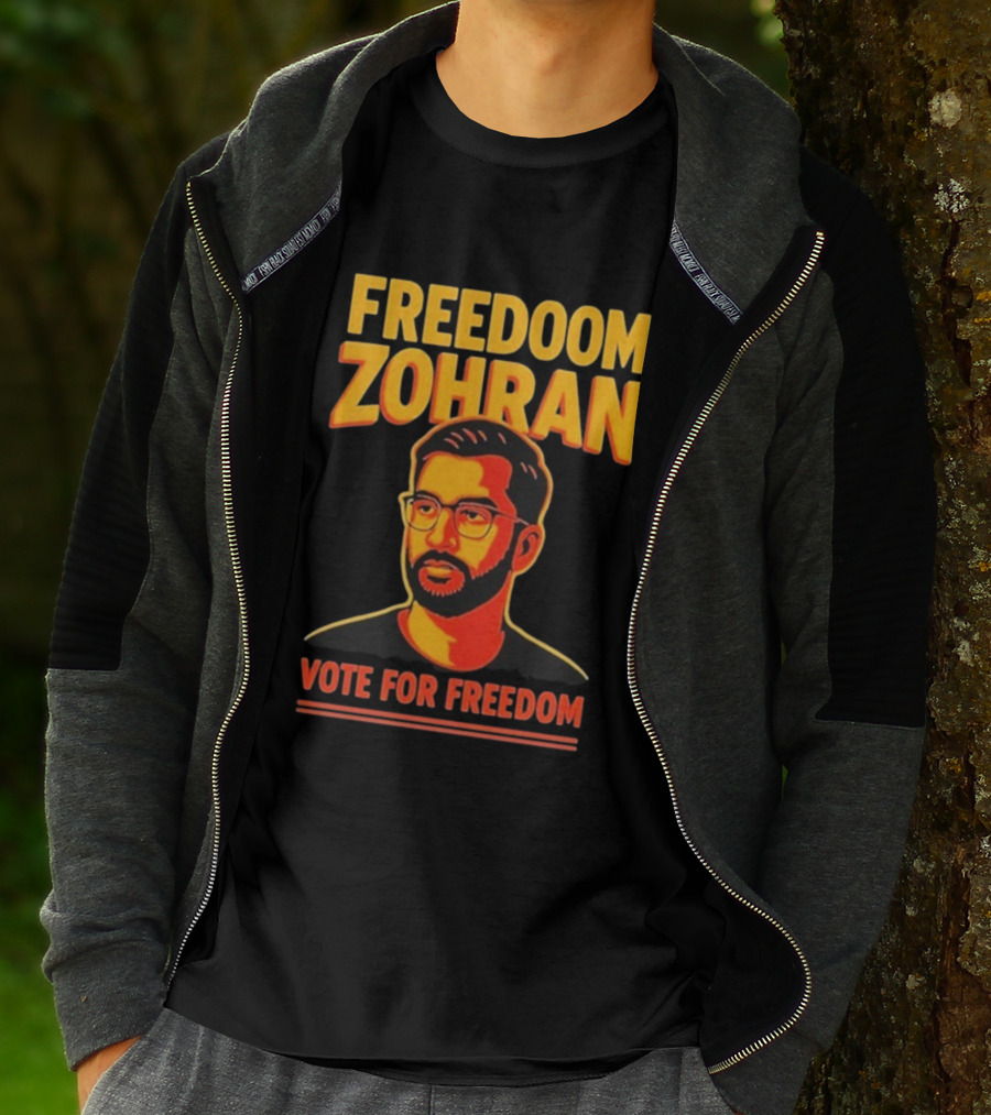 Freedoom Zohran Mamdani Vote For Freedom T-Shirt