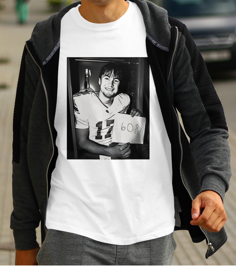 Drew Mestemaker 608 North Texas Mean Green Football Player 17 T-Shirt